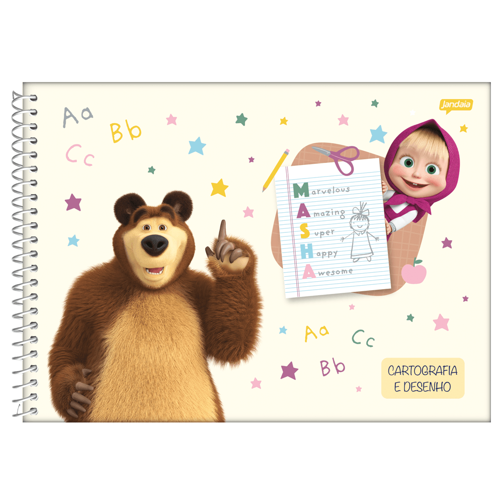 Cartografia C.D. 80 Fls Jandaia - Masha e o Urso 1